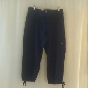 Liz & Co. Women's navy blue cargo pants size 12